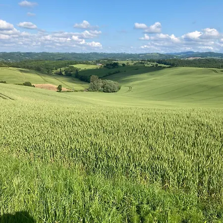 85 M2 De Plain-pied, 2chambres, 3 Lits Dans Maison Confortable Avec Vue Sur La Vallee Et Les Pyrenees Ariegeoises, Grande Terrasse Avec Barbecue Et Parking Gratuit 아파트 *