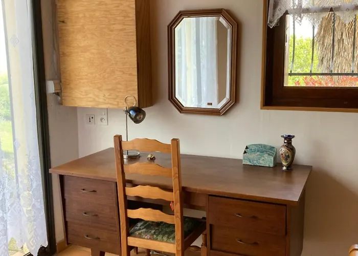 아파트 85 M2 De Plain-pied, 2chambres, 3 Lits Dans Maison Confortable Avec Vue Sur La Vallee Et Les Pyrenees Ariegeoises, Grande Terrasse Avec Barbecue Et Parking Gratuit *