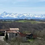 85 M2 De Plain-pied, 2chambres, 3 Lits Dans Maison Confortable Avec Vue Sur La Vallée Et Les Pyrénées Ariégeoises, Grande Terrasse Avec Barbecue Et Parking Gratuit