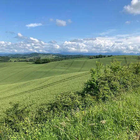 Apartmán 85 M2 De Plain-pied, 2chambres, 3 Lits Dans Maison Confortable Avec Vue Sur La Vallee Et Les Pyrenees Ariegeoises, Grande Terrasse Avec Barbecue Et Parking Gratuit Castéras