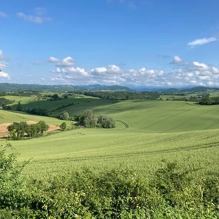 Appartement 85 M2 De Plain-pied, 2chambres, 3 Lits Dans Maison Confortable Avec Vue Sur La Vallee Et Les Pyrenees Ariegeoises, Grande Terrasse Avec Barbecue Et Parking Gratuit *