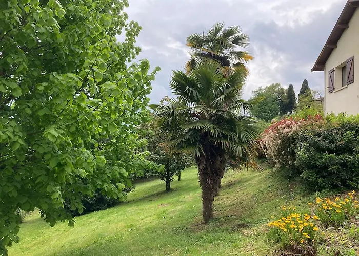 85 M2 De Plain-pied, 2chambres, 3 Lits Dans Maison Confortable Avec Vue Sur La Vallée Et Les Pyrénées Ariégeoises, Grande Terrasse Avec Barbecue Et Parking Gratuit Appartamento *