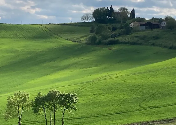 Apartmán 85 M2 De Plain-pied, 2chambres, 3 Lits Dans Maison Confortable Avec Vue Sur La Vallee Et Les Pyrenees Ariegeoises, Grande Terrasse Avec Barbecue Et Parking Gratuit *