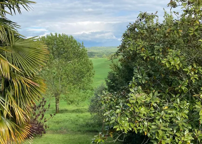 85 M2 De Plain-pied, 2chambres, 3 Lits Dans Maison Confortable Avec Vue Sur La Vallee Et Les Pyrenees Ariegeoises, Grande Terrasse Avec Barbecue Et Parking Gratuit Apartmán