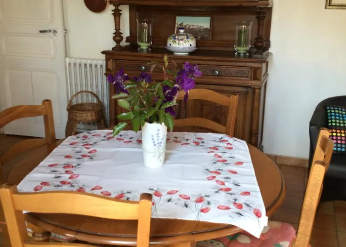 Apartmán 85 M2 De Plain-pied, 2chambres, 3 Lits Dans Maison Confortable Avec Vue Sur La Vallee Et Les Pyrenees Ariegeoises, Grande Terrasse Avec Barbecue Et Parking Gratuit *